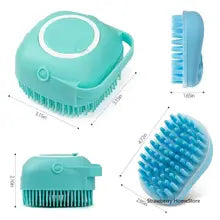 Cute Dog Bath Brush