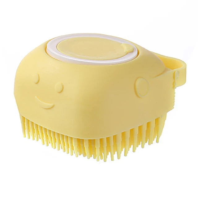 Cute Dog Bath Brush